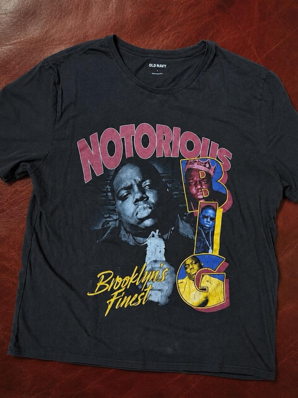 Notorious B.I.G. Black graphic tee 🎤